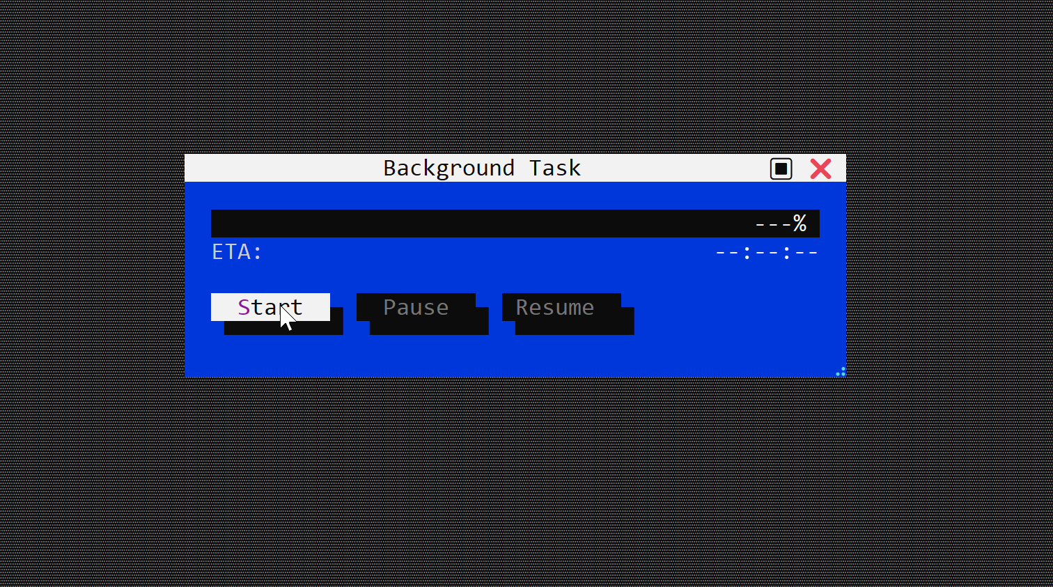 Background tasks — preview